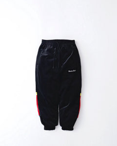 VELVETEEN TRACK PANTS