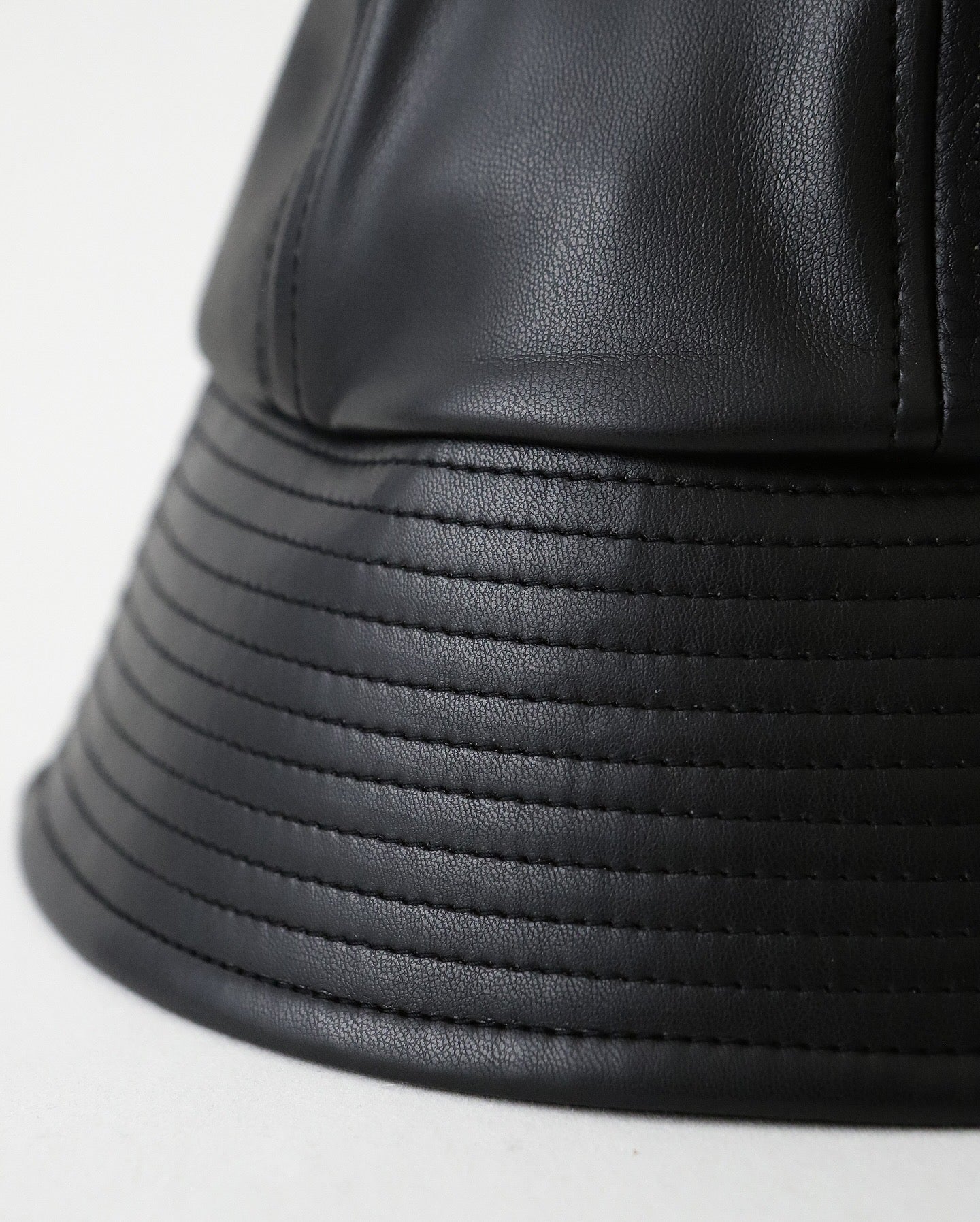 SYNTHETIC LEATHER HAT