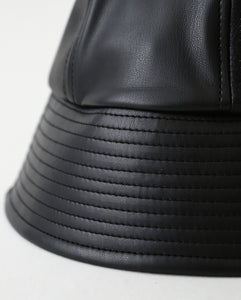SYNTHETIC LEATHER HAT