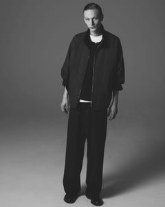 BOXER TROUSER｜HIGHDENCE WOOL GABADINE