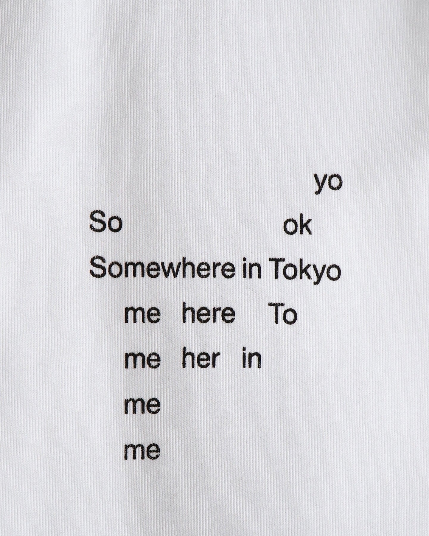 SOMEWHERE MAP TEE / DESIGNED BY KAMIKENE