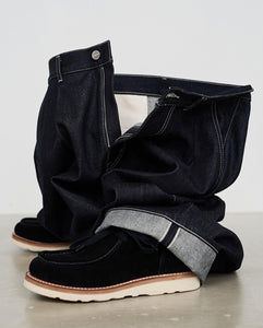 SUEDE MOCK BOOTS