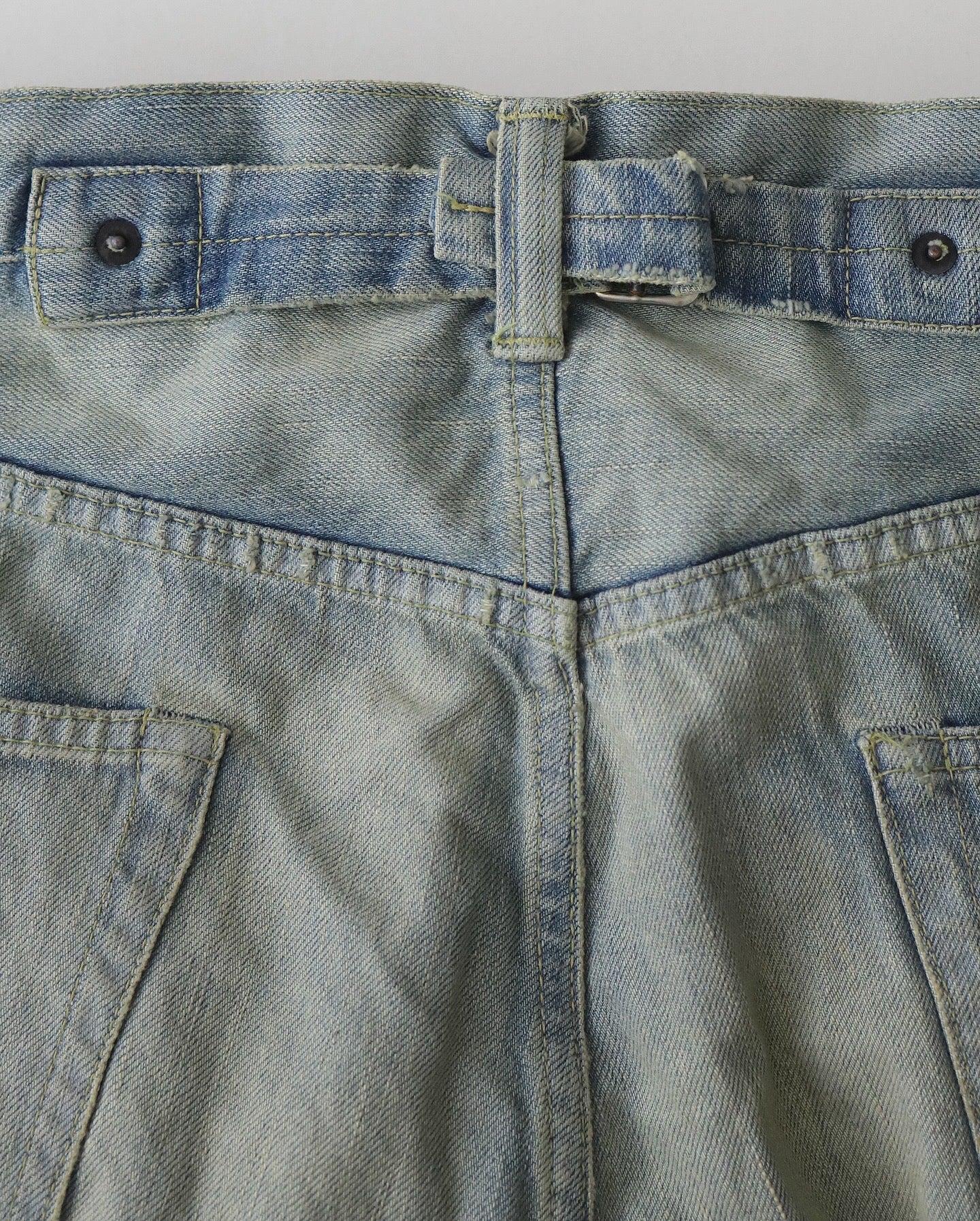 NO.37 WASHED WIDE DENIM PANTS