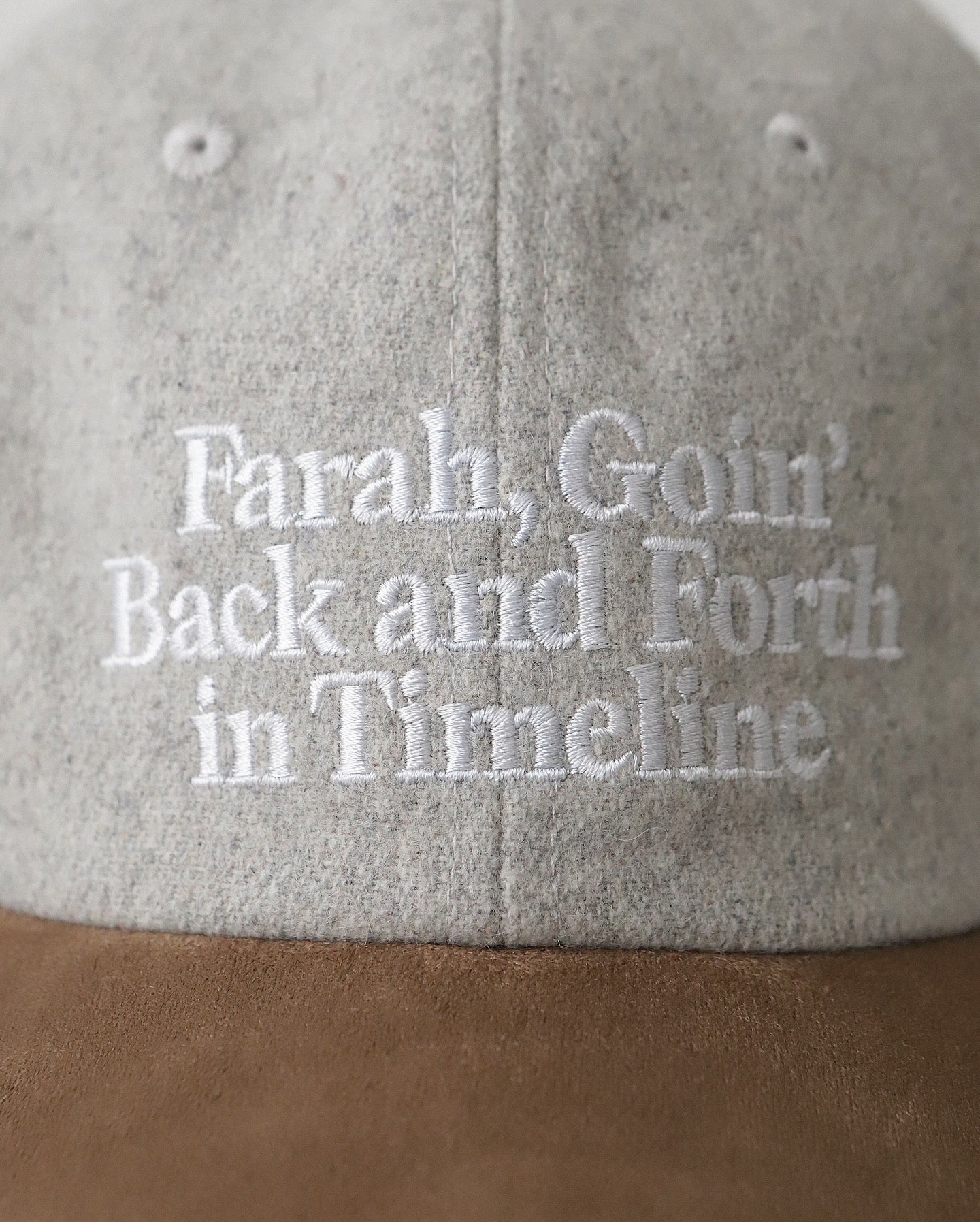 6 PANEL CAP｜WOOL
