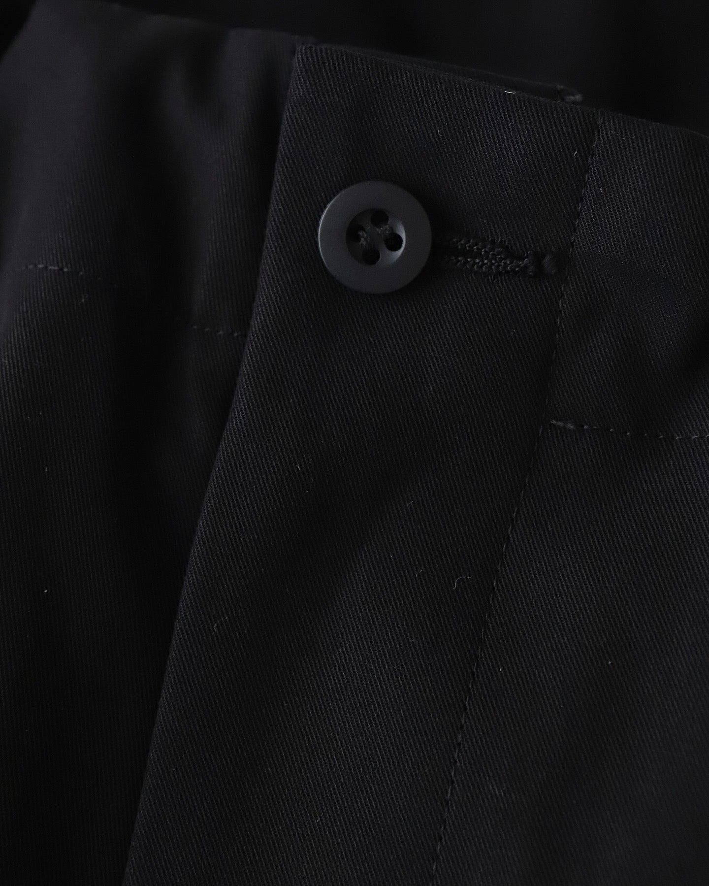 HIGH TWIST GABARDINE MILITARY PANTS