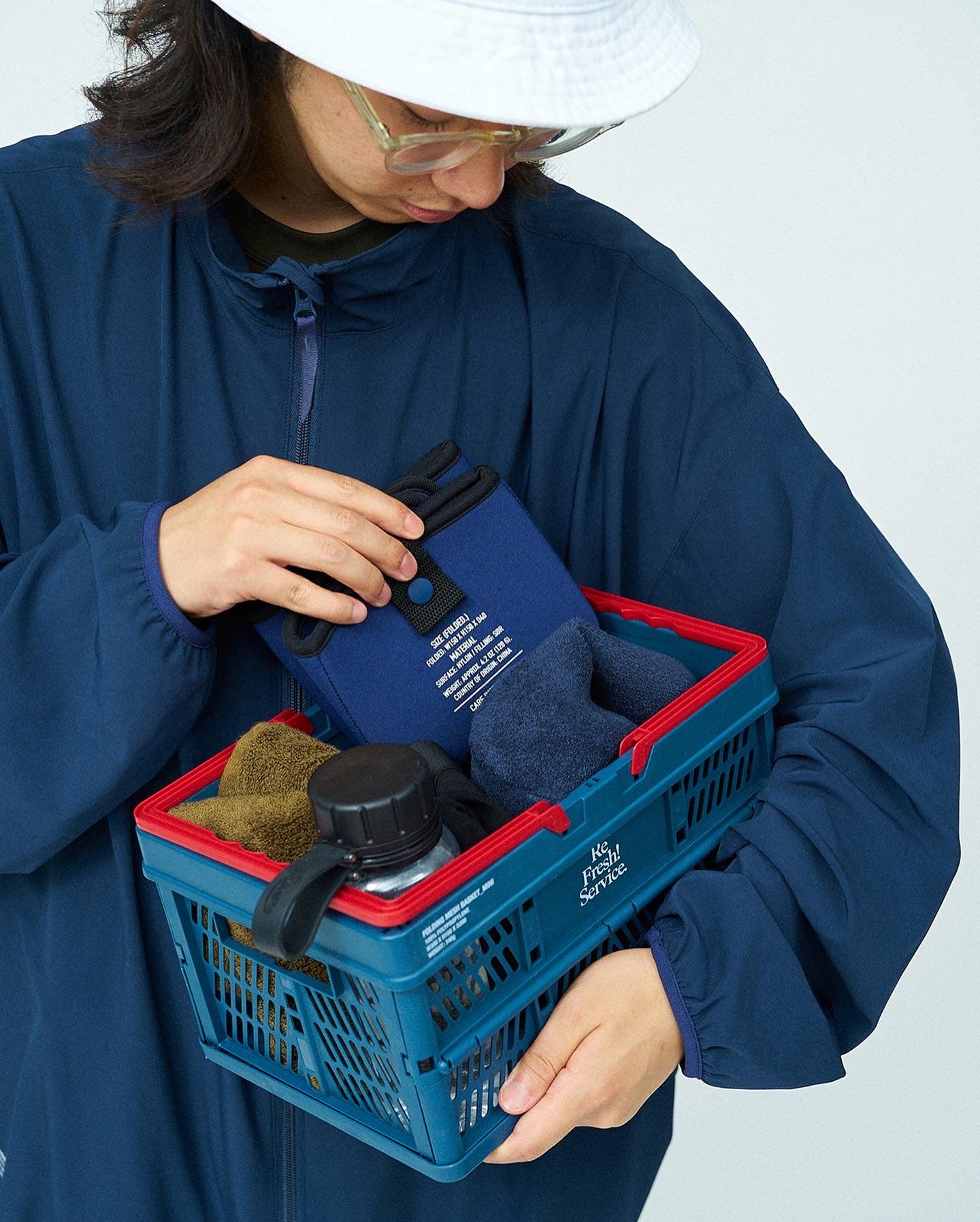 激安通販のFreshService UTILITY PACKABLE L SUIT 黒 ジャージ