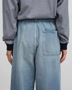 パンツ Graphpaper / Selvage Denim Belted Pants Graphpaper / Selvage Denim Belted Pants | LIVING