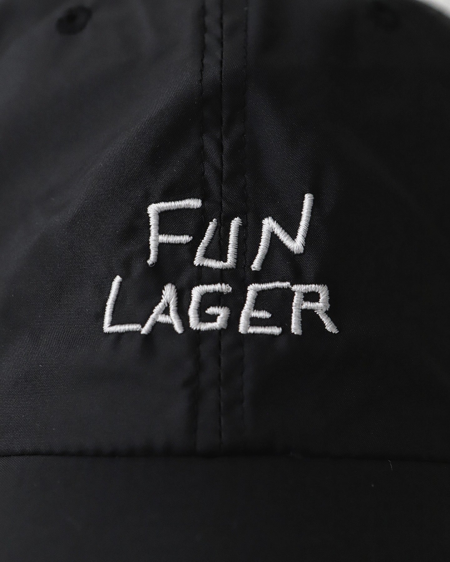 FUN LAGER LOGO CAP / DESIGNED BY TOMOO GOKITA