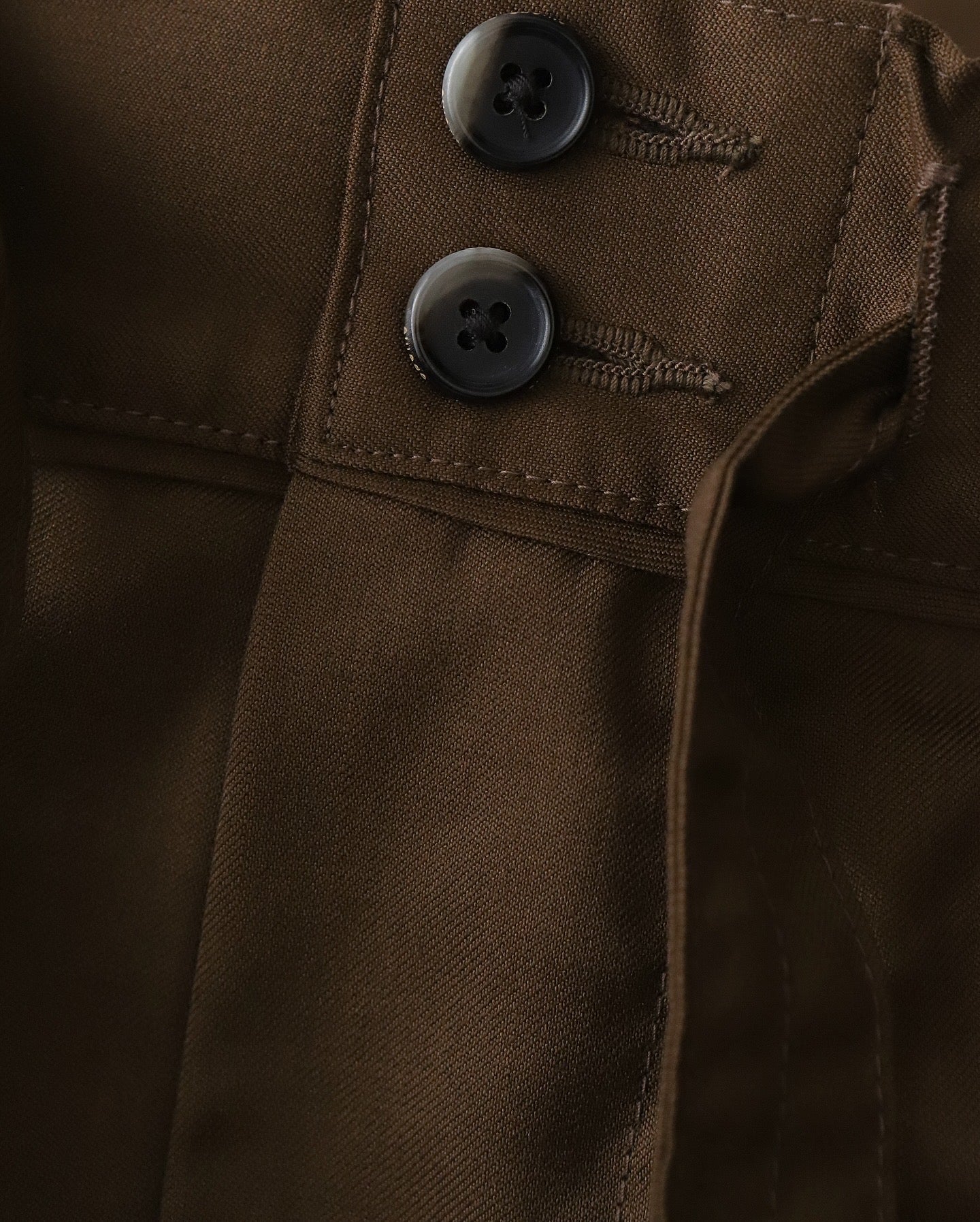 HAKAMA PANTS BROWN TWILL