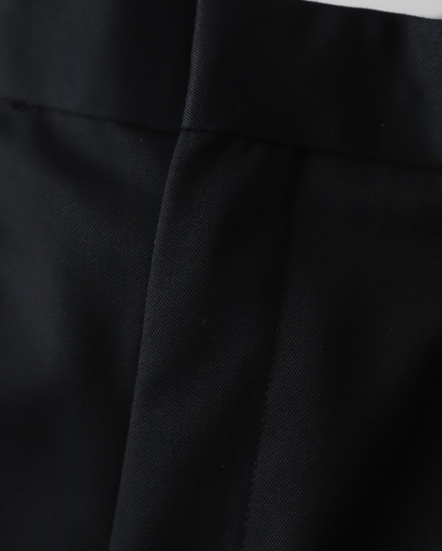COMPACT WOOL 3TUCKED WIDE PANTS（WOMEN）
