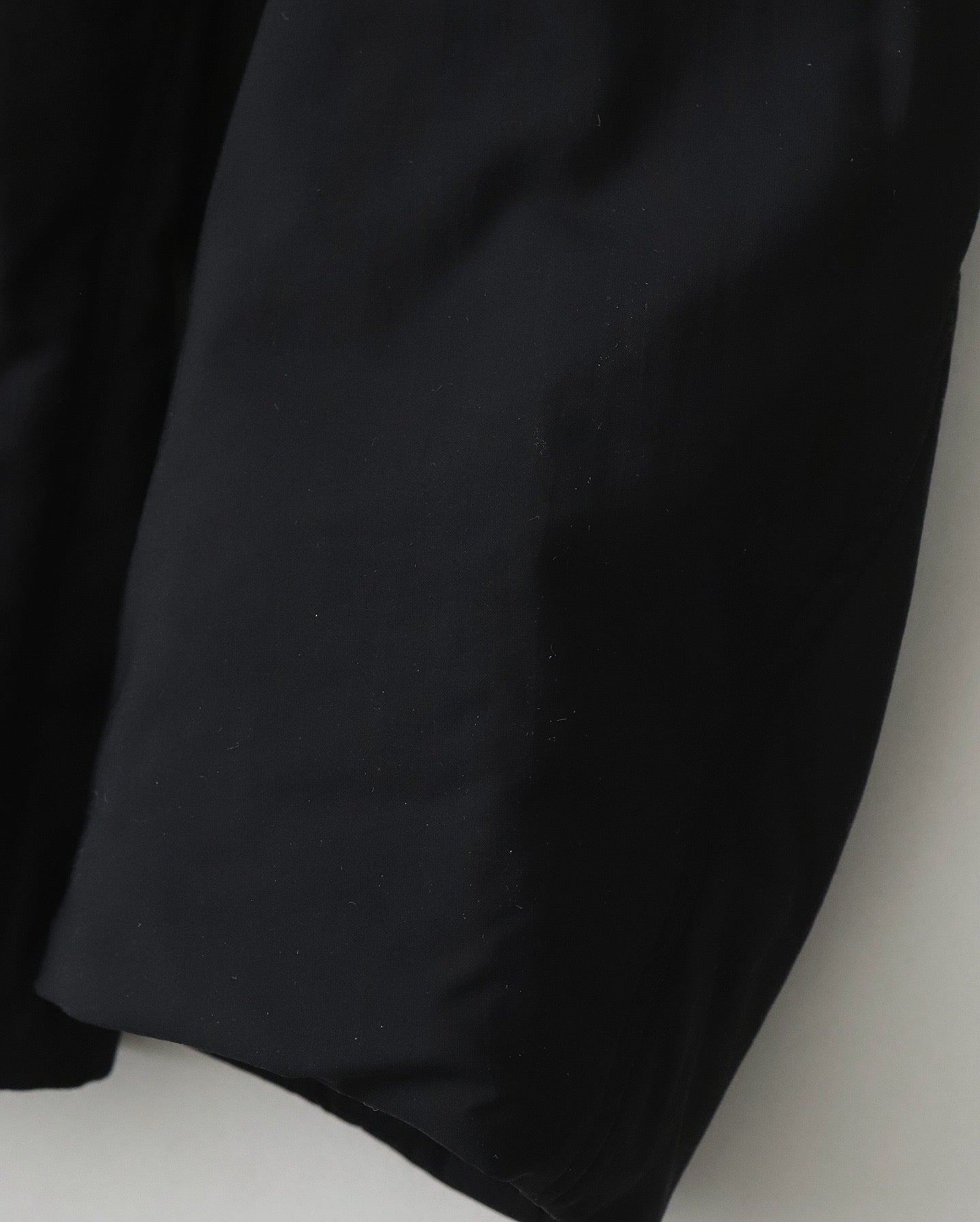 MAT AIRY NYLON WOOL PADDED HARRINGTON JACKET