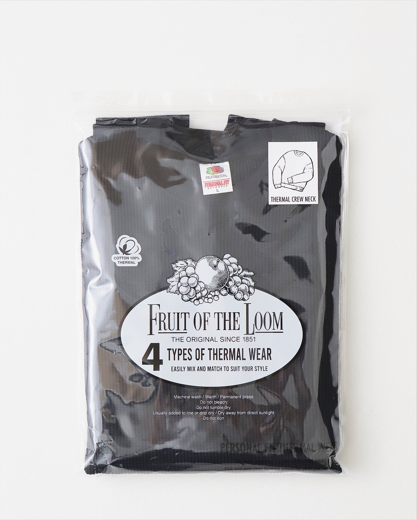 THERMAL CREW NECK｜Fruit of the Loom × 金子恵治