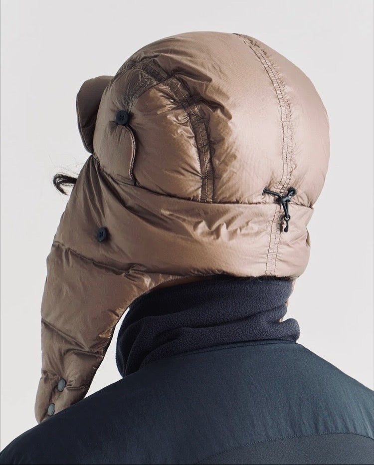 MOUNTAIN LODGE DOWN EAR FLAP CAP
