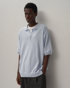 【週末限定値下】ATON COTTON KNIT POLO SWEATER ATON COTTON WASHI KNIT HALF SLEEVE POLO SWEATER – NCNR ONLINE STORE