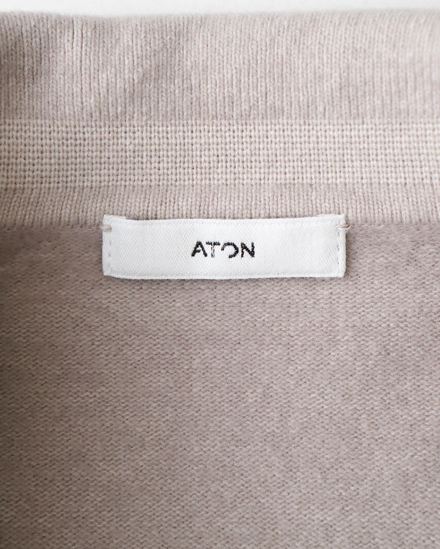 VINTAGE KNIT SKIPPER POLO SWEATER（WOMEN）