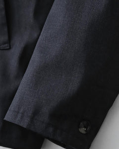 VESTE TWO BUTTON TWILL ANTHRACITE