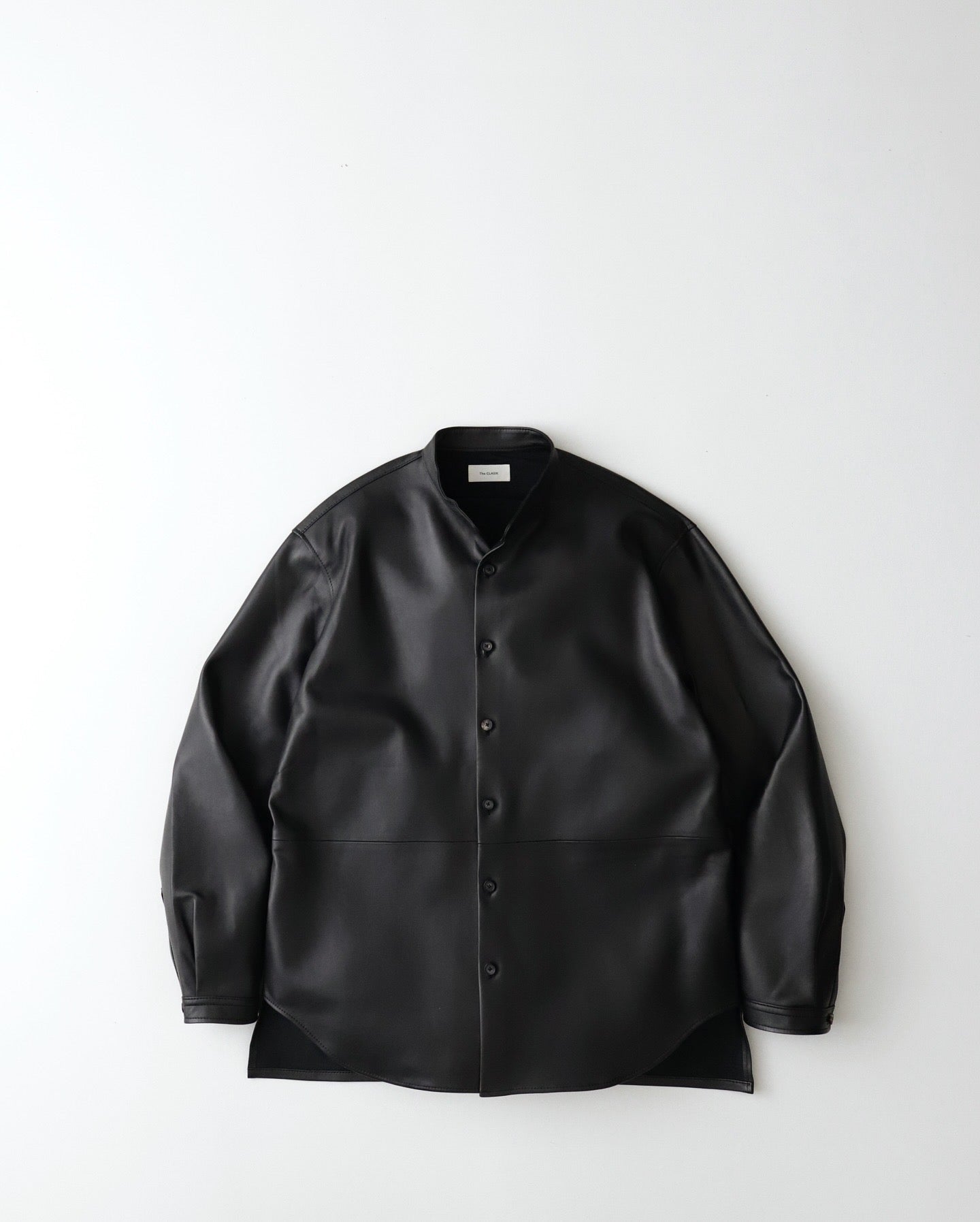 MINIMAL COLLERLESS SHIRTS｜SHEEP DRUM DYED