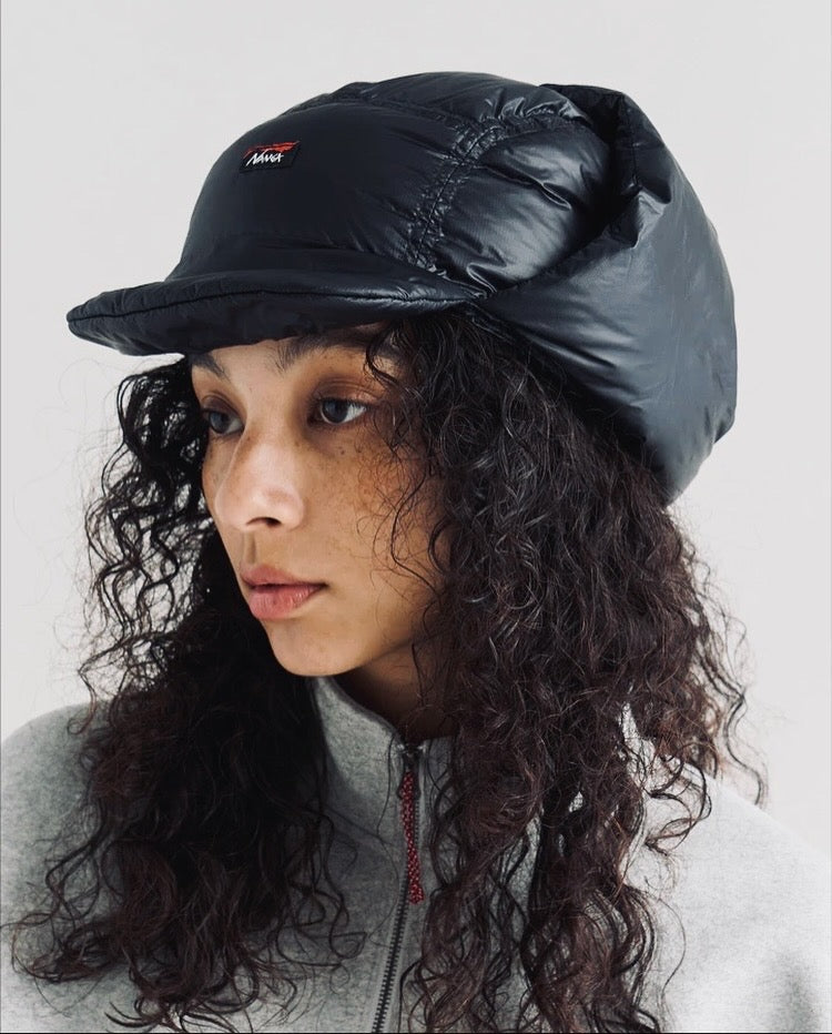 MOUNTAIN LODGE DOWN EAR FLAP CAP