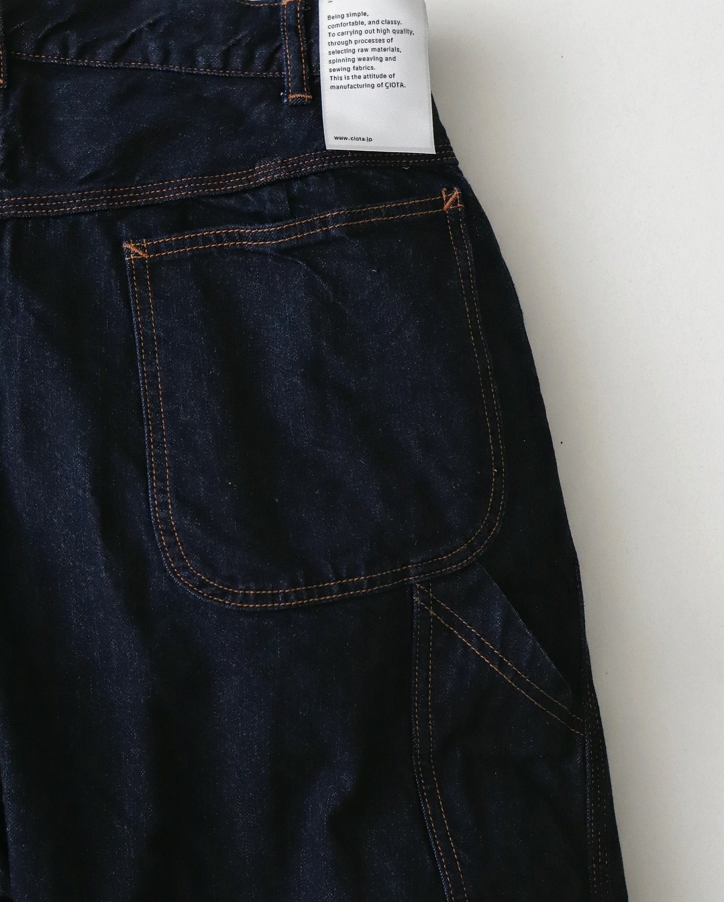 DENIM PAINTER PANTS