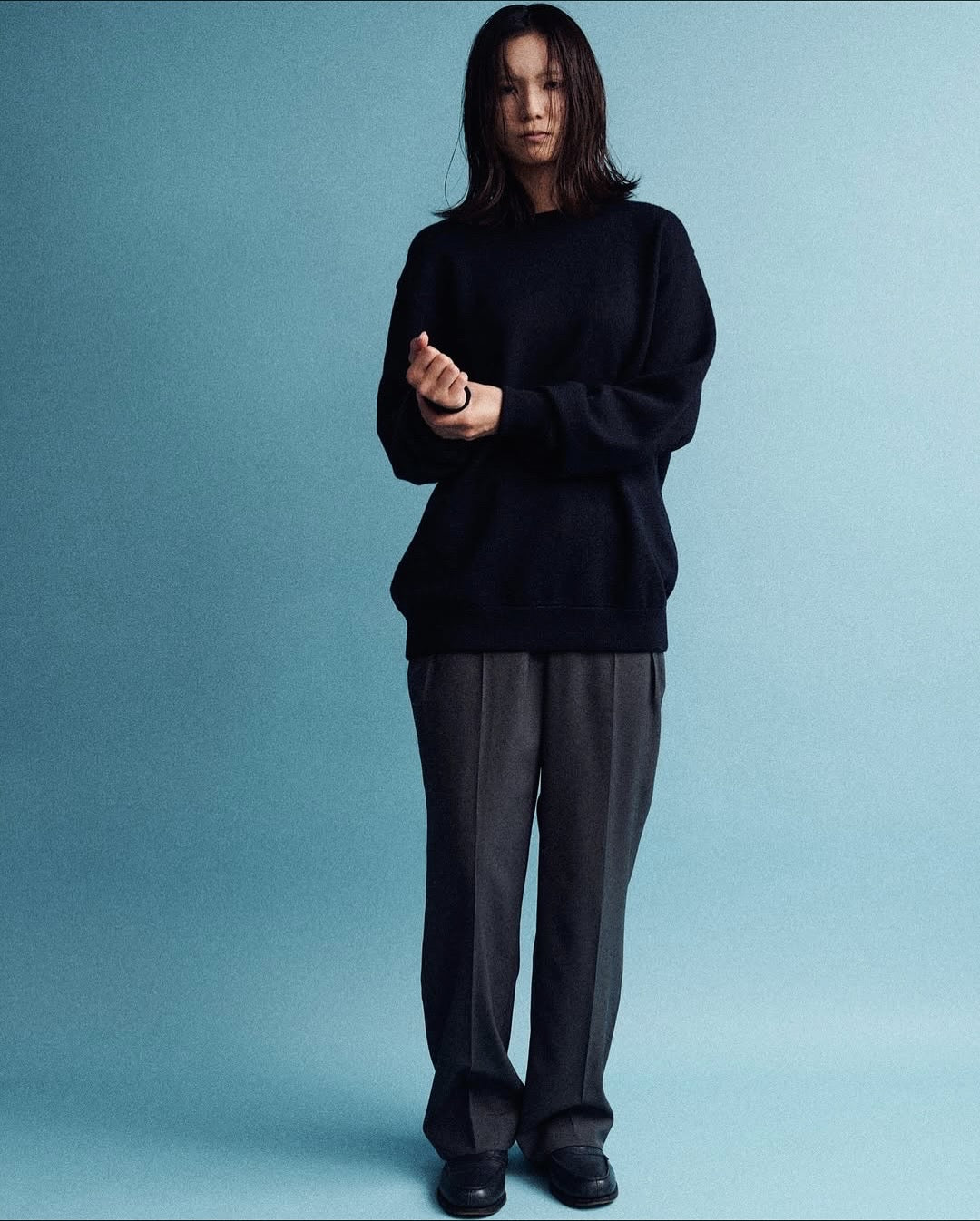 EXTRAFINE MERINO WOOL SWEATER