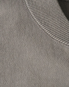 VINTAGE HALF ZIP RIB COLLAR SWEATSHIRT