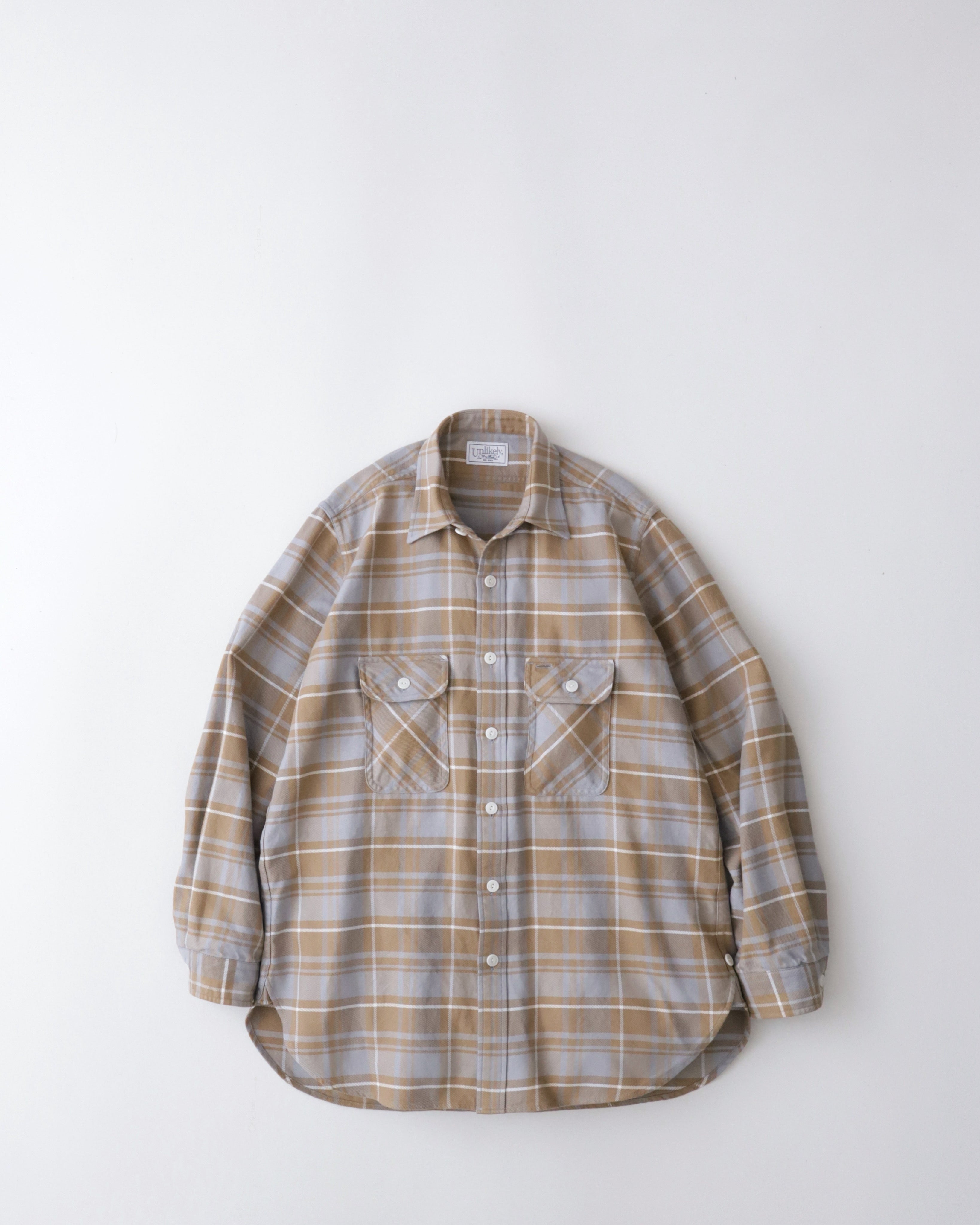 UNLIKELY ELBOW PATCH FLANNEL WORK SHIRTS – NCNR WEB STORE