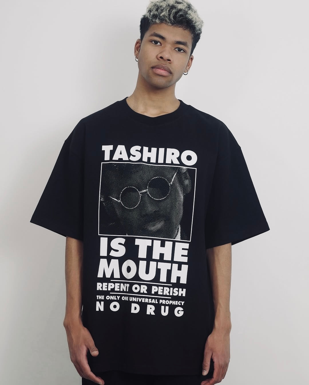 TASHIRO IS THE MOUTH S/S TEE