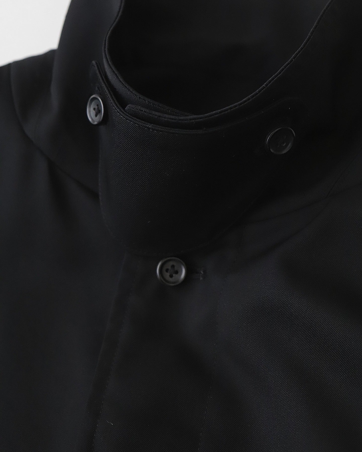 SCALE OFF WOOL BALMACAAN COAT