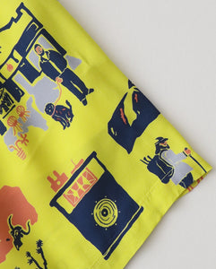 SOUVENIR SHIRT LOS ANGELES YELLOW