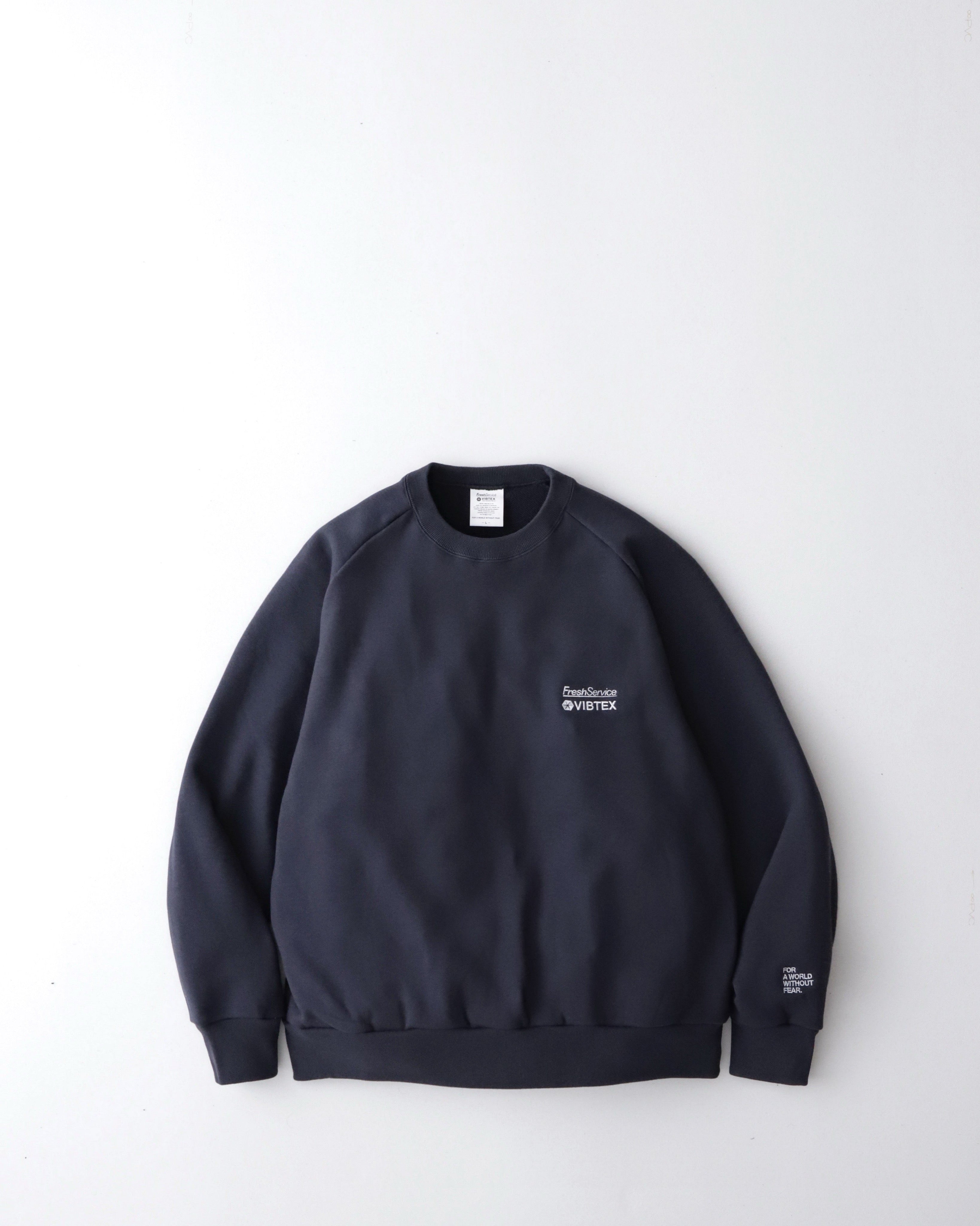 VIBTEX for FreshService SWEAT CREW NECK PULLOVER