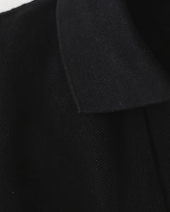 COTTON PIQUE JERSEY L/S SKIPPER POLO