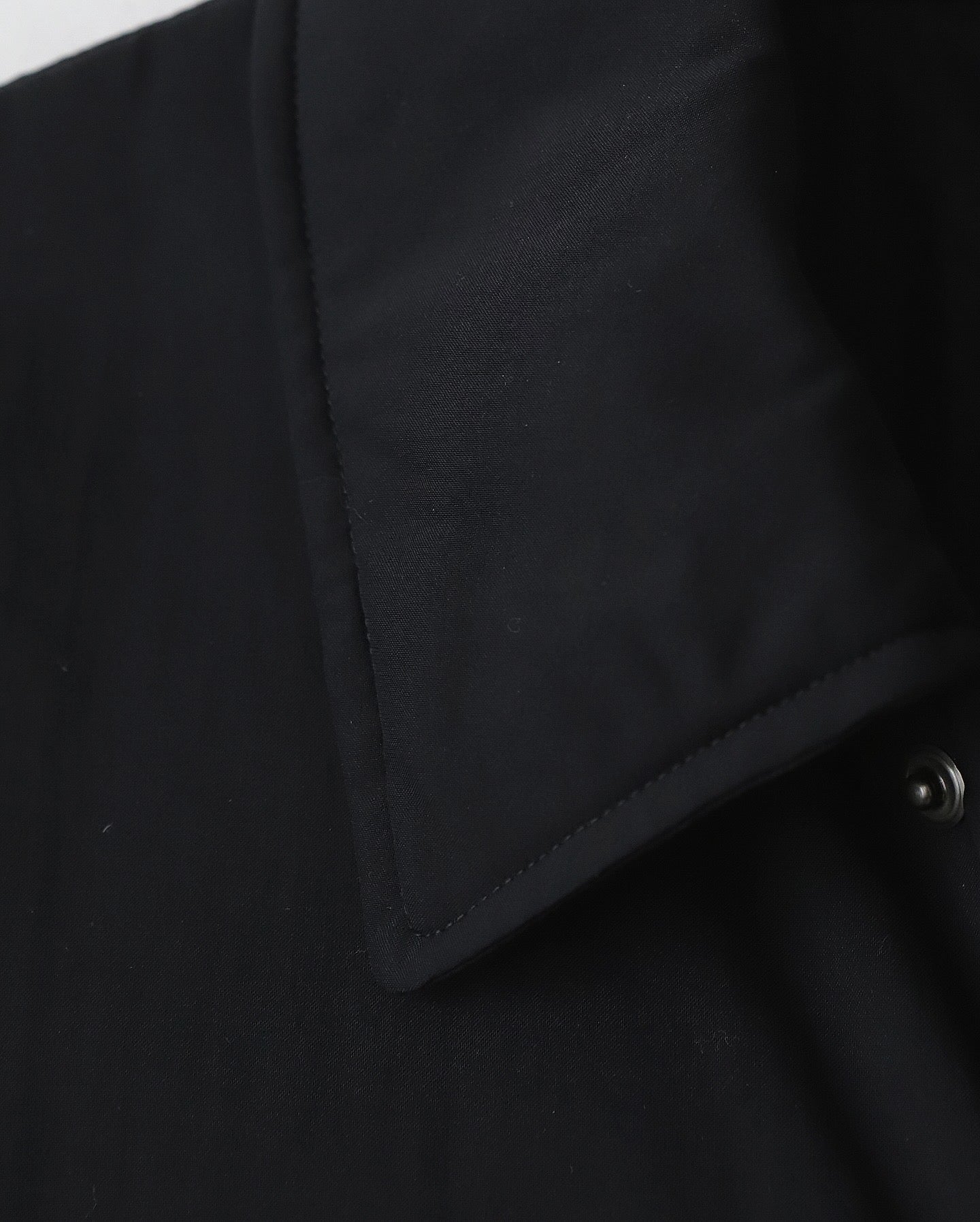 MAT AIRY NYLON WOOL PADDED HARRINGTON JACKET