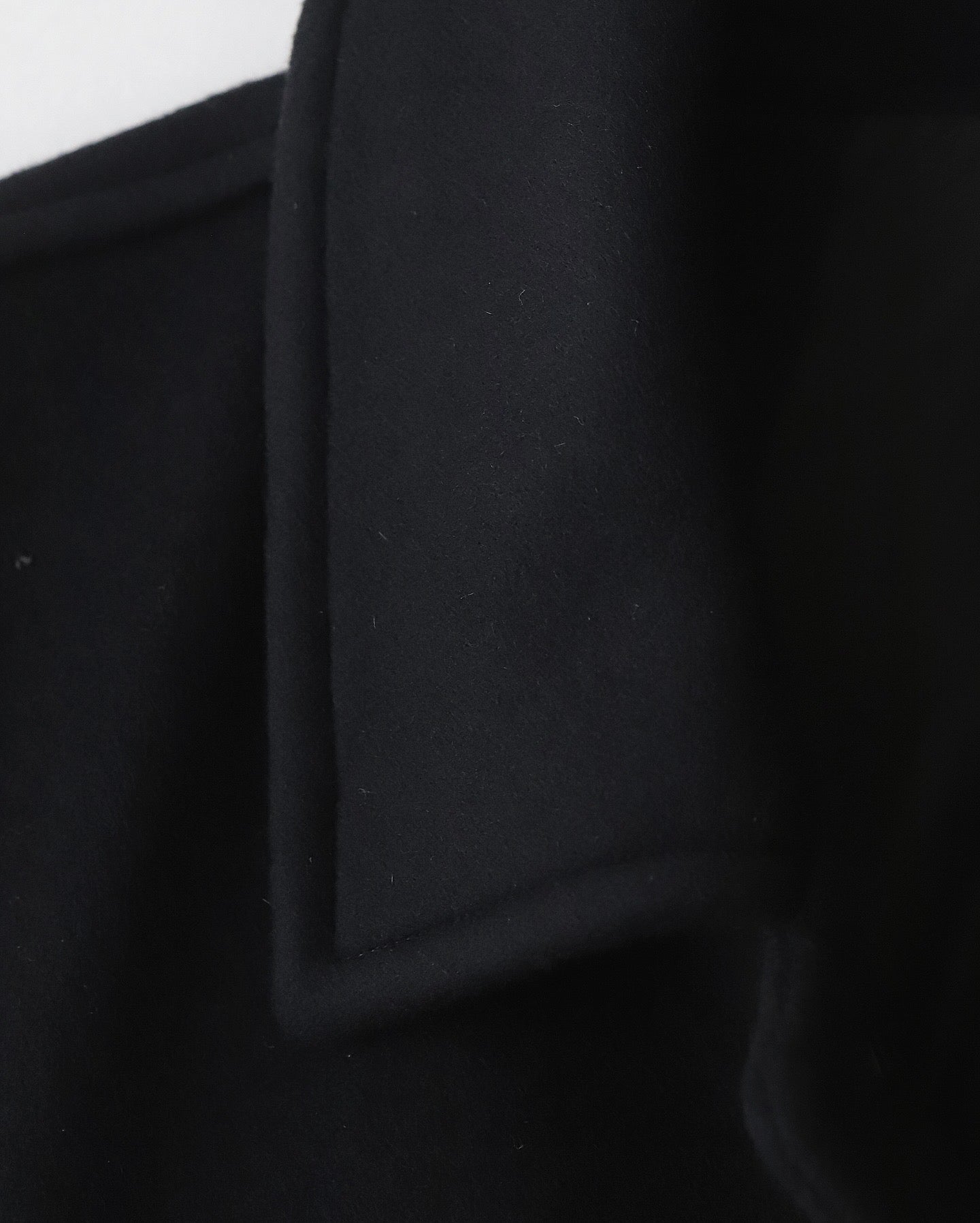 LIGHT MELTON OVERSIZED COAT