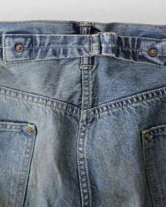 NO.37 WASHED WIDE DENIM PANTS