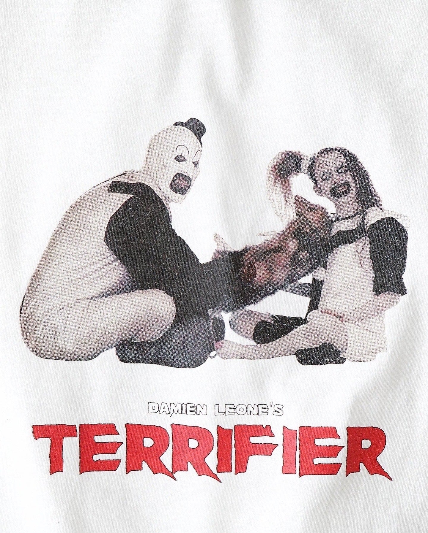 TERRIFIER / WASHED HEAVY WEIGHT T-SHIRT｜TYPE-3