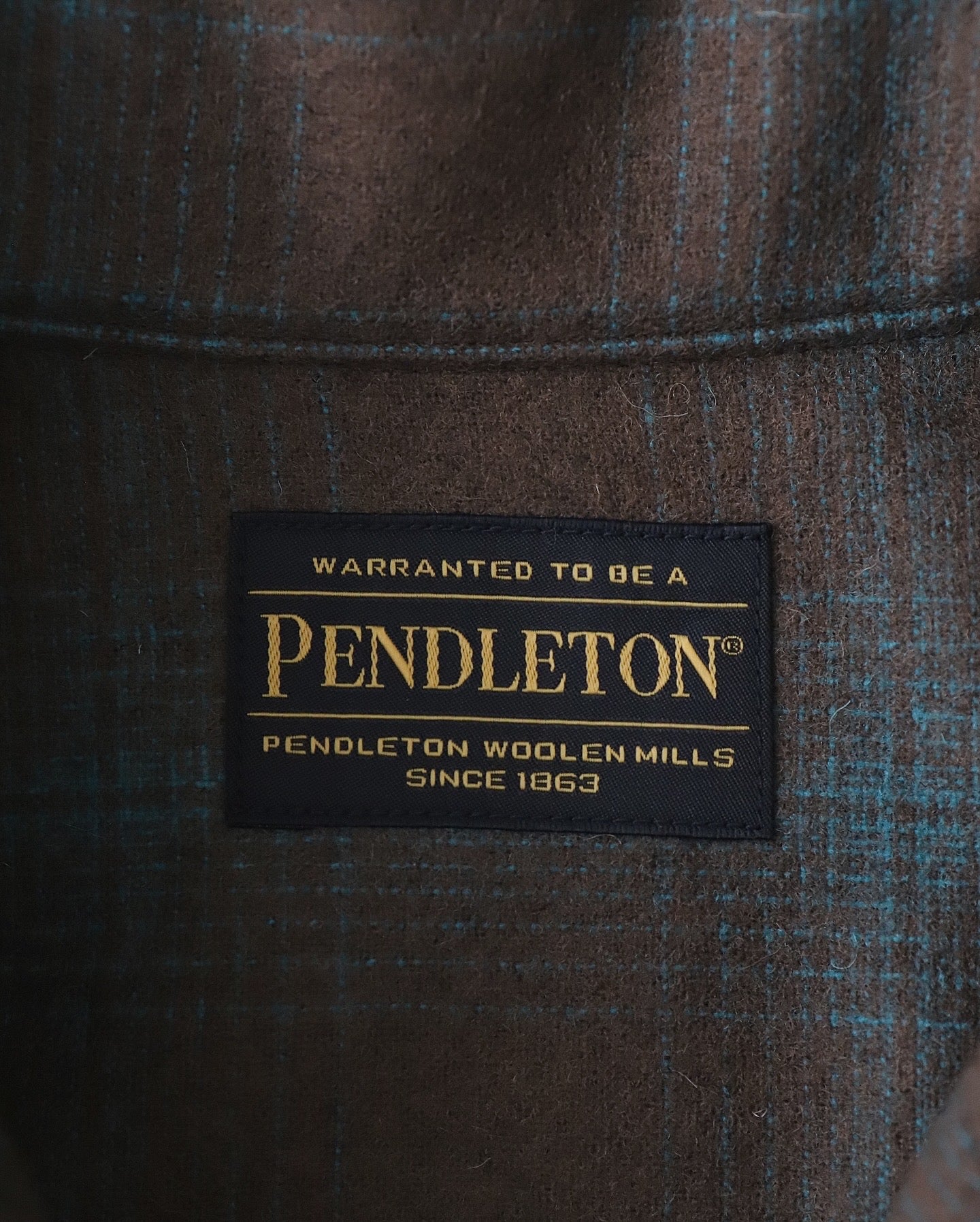 WACKO MARIA PENDLETON / WOOL OMBRE CHECK OPEN COLLAR SHIRT – NCNR ...