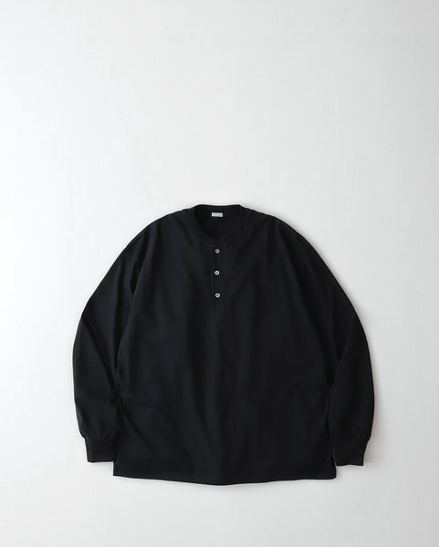 A.PRESSE CASHMERE BLEND L/S HENLEY NECK SHIRT – NCNR ONLINE STORE