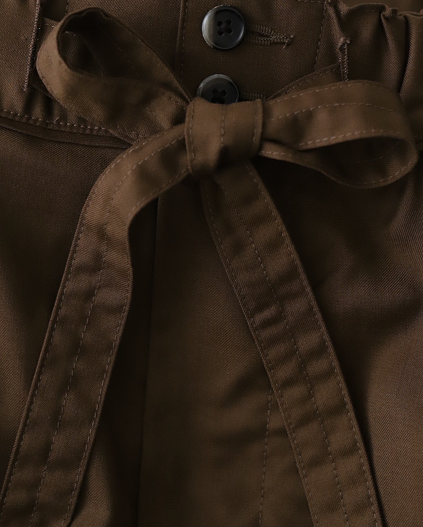 HAKAMA PANTS BROWN TWILL