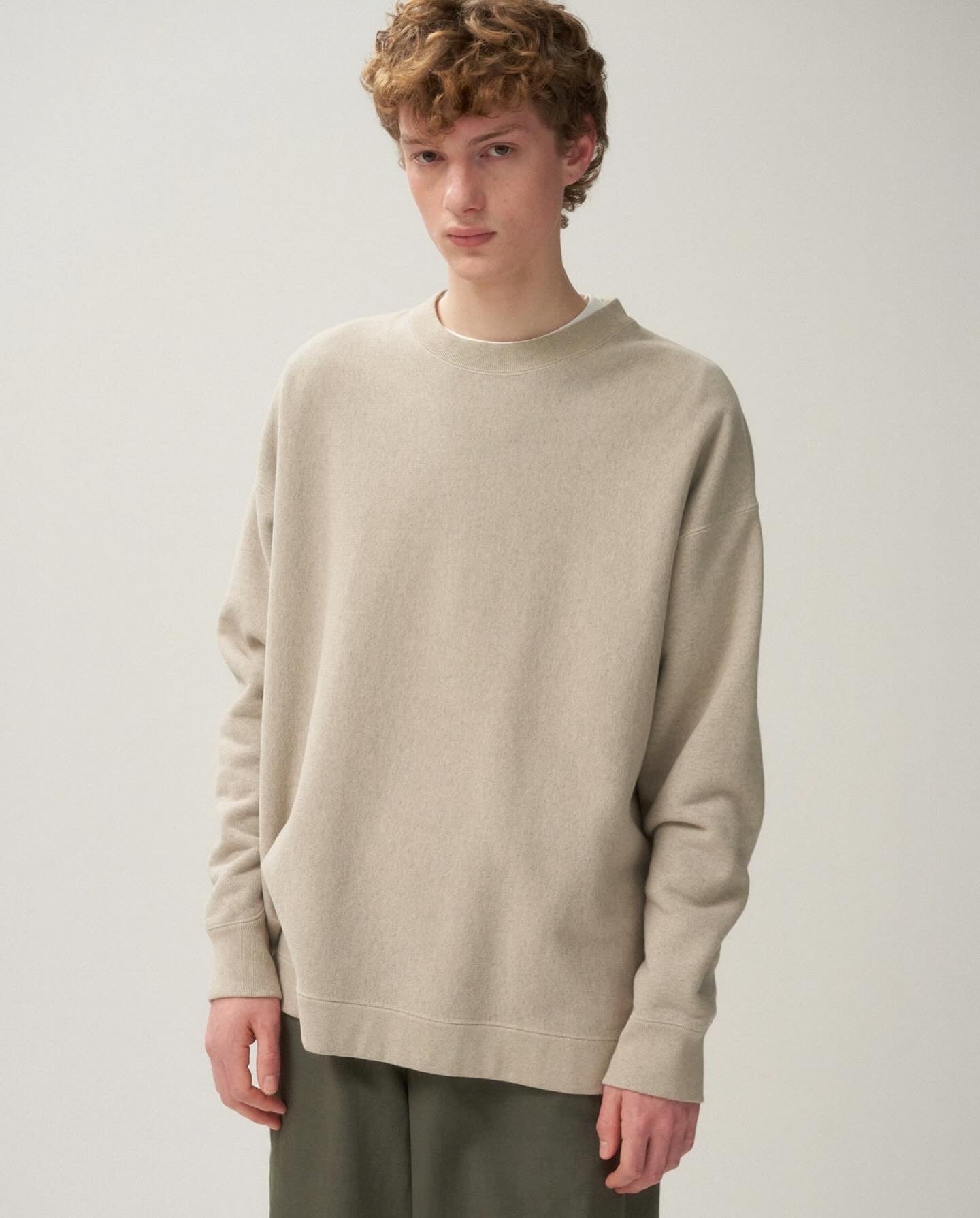 ATON NATURAL DYED URAKE OVERSIZED SWEAT SHIRT – NCNR WEB STORE