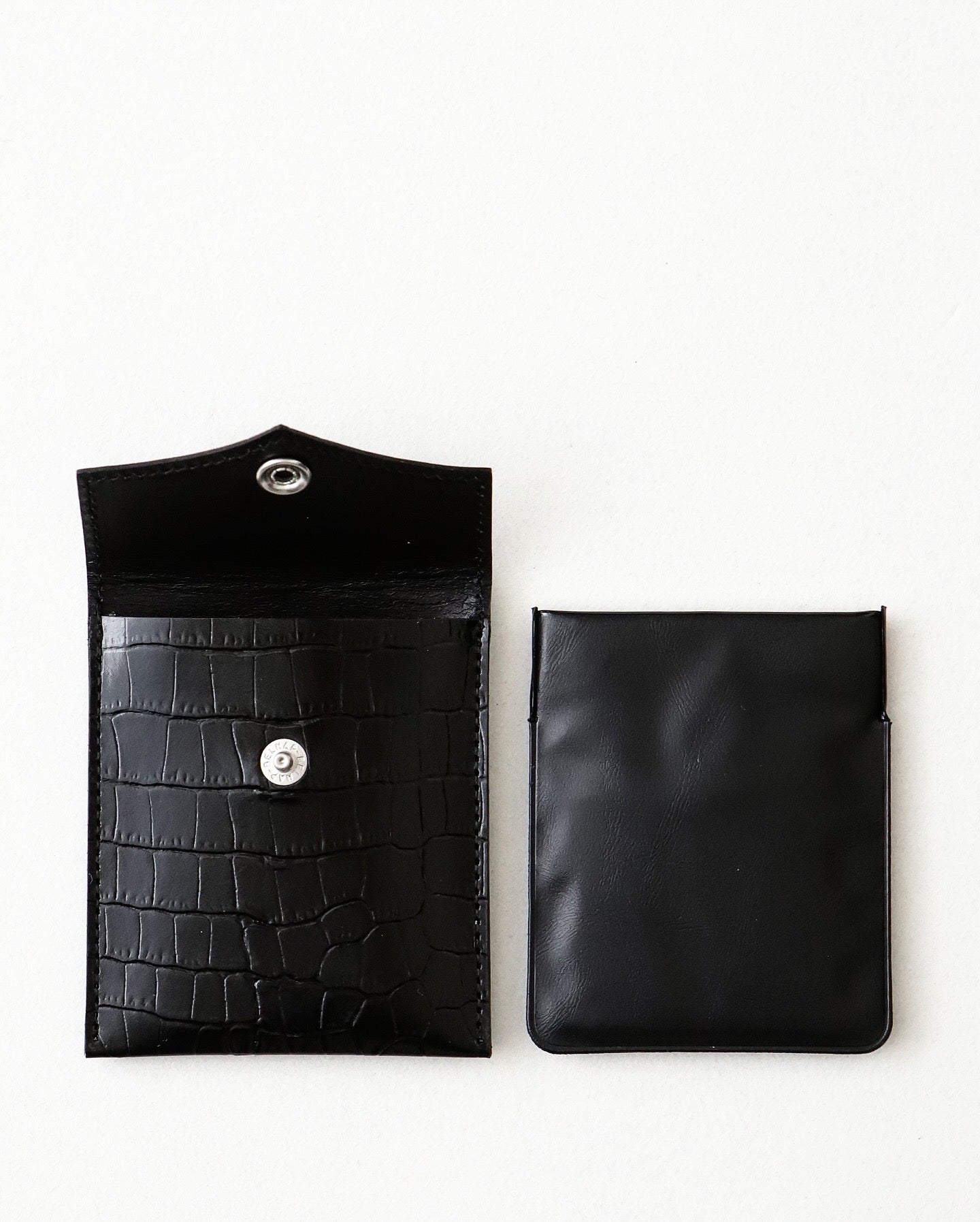 ニ*ル様 WACKOMARIA LEATHER PORTABLE ASHTRAY LIZARD LEATHER PORTABLE ASHTRAY【NAVY】｜WACKO MARIA