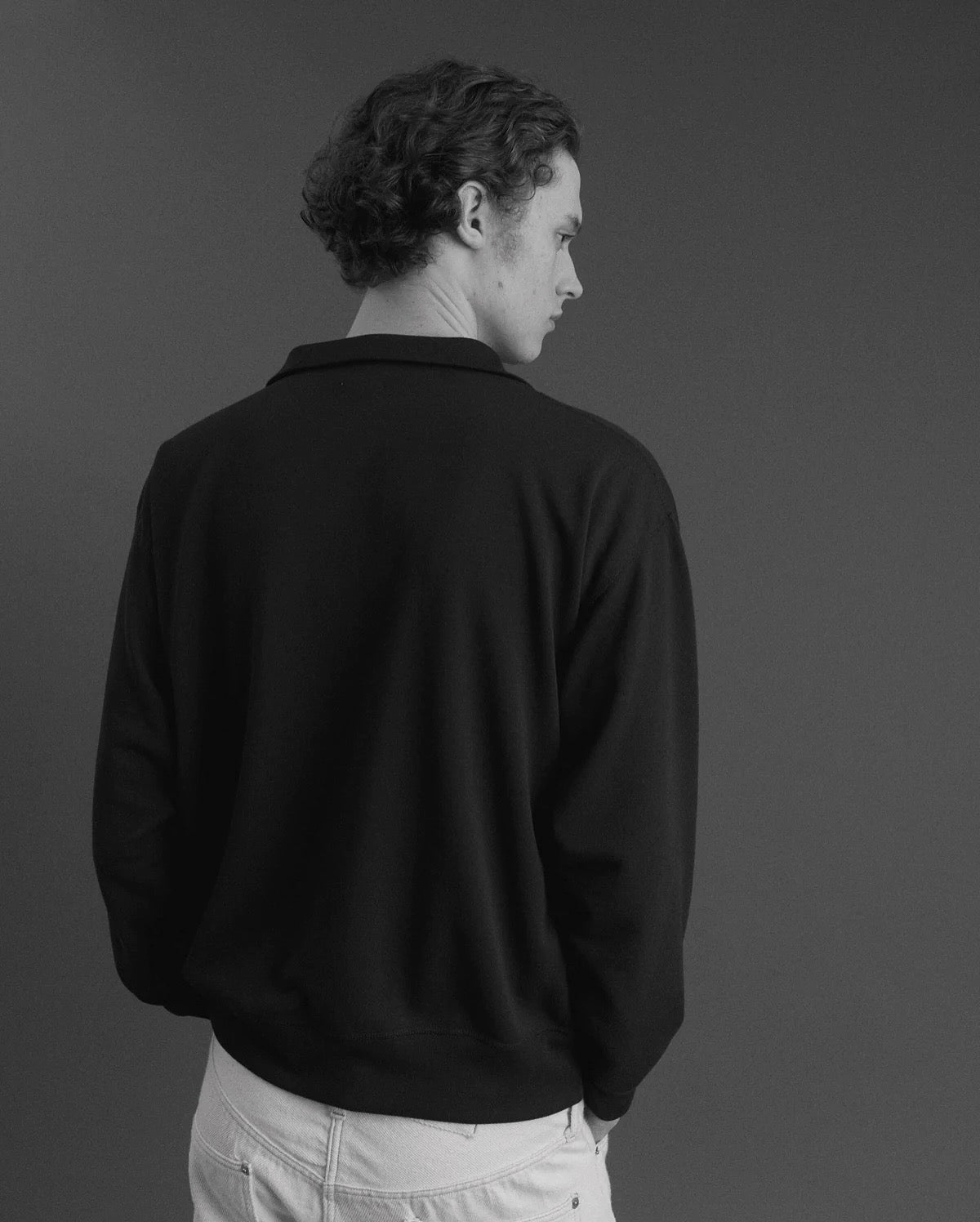 HALF ZIP LONG SLEEVE SHIRT