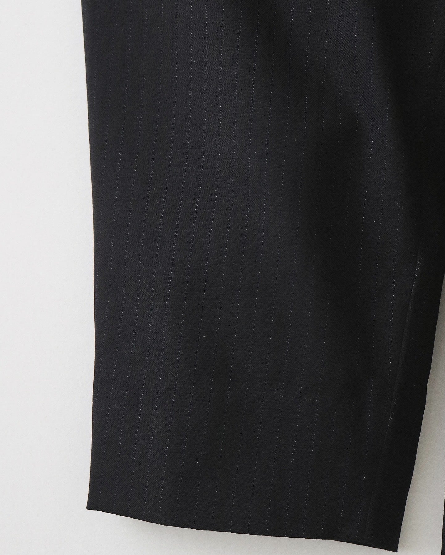 WOOL TWILL STRIPE PANTS