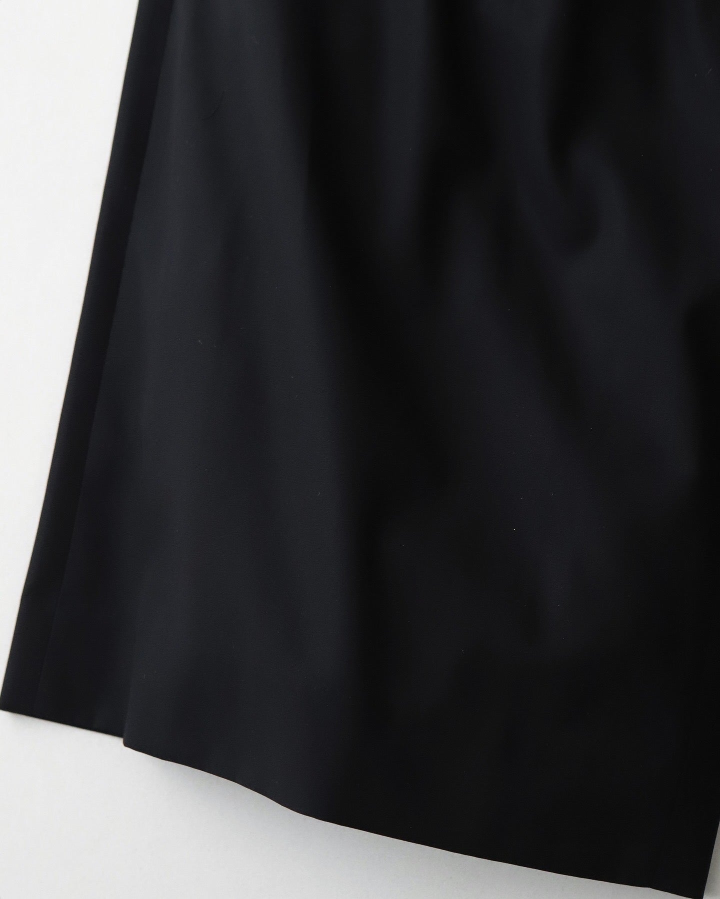 WOOLY COTTON TWILL TWO TUCK WIDE PANTS（WOMEN）