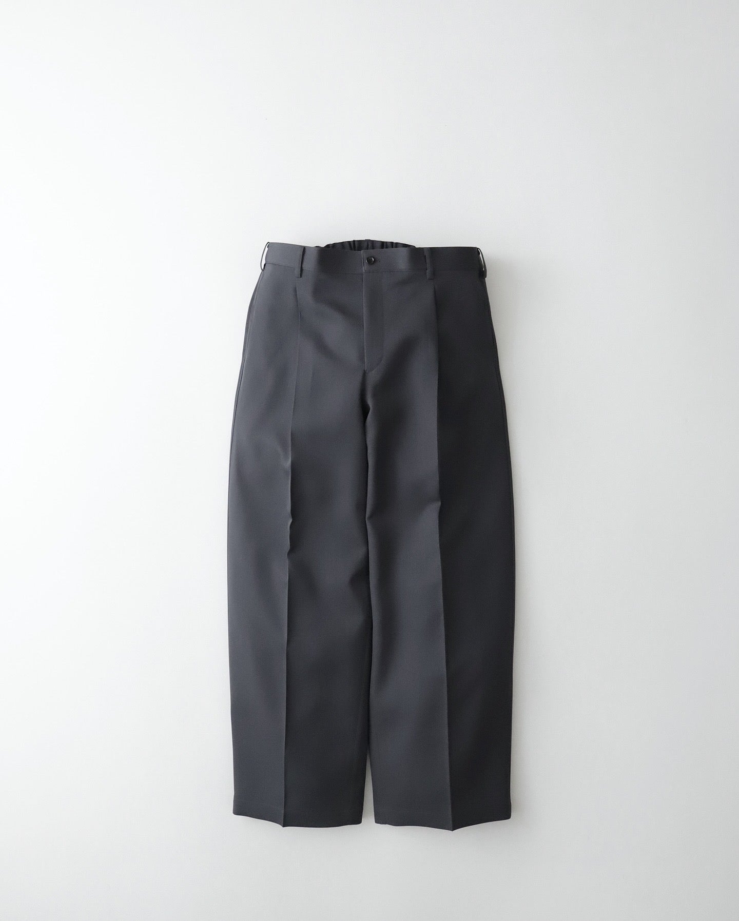 SCALE OFF WOOL WIDE SLACKS