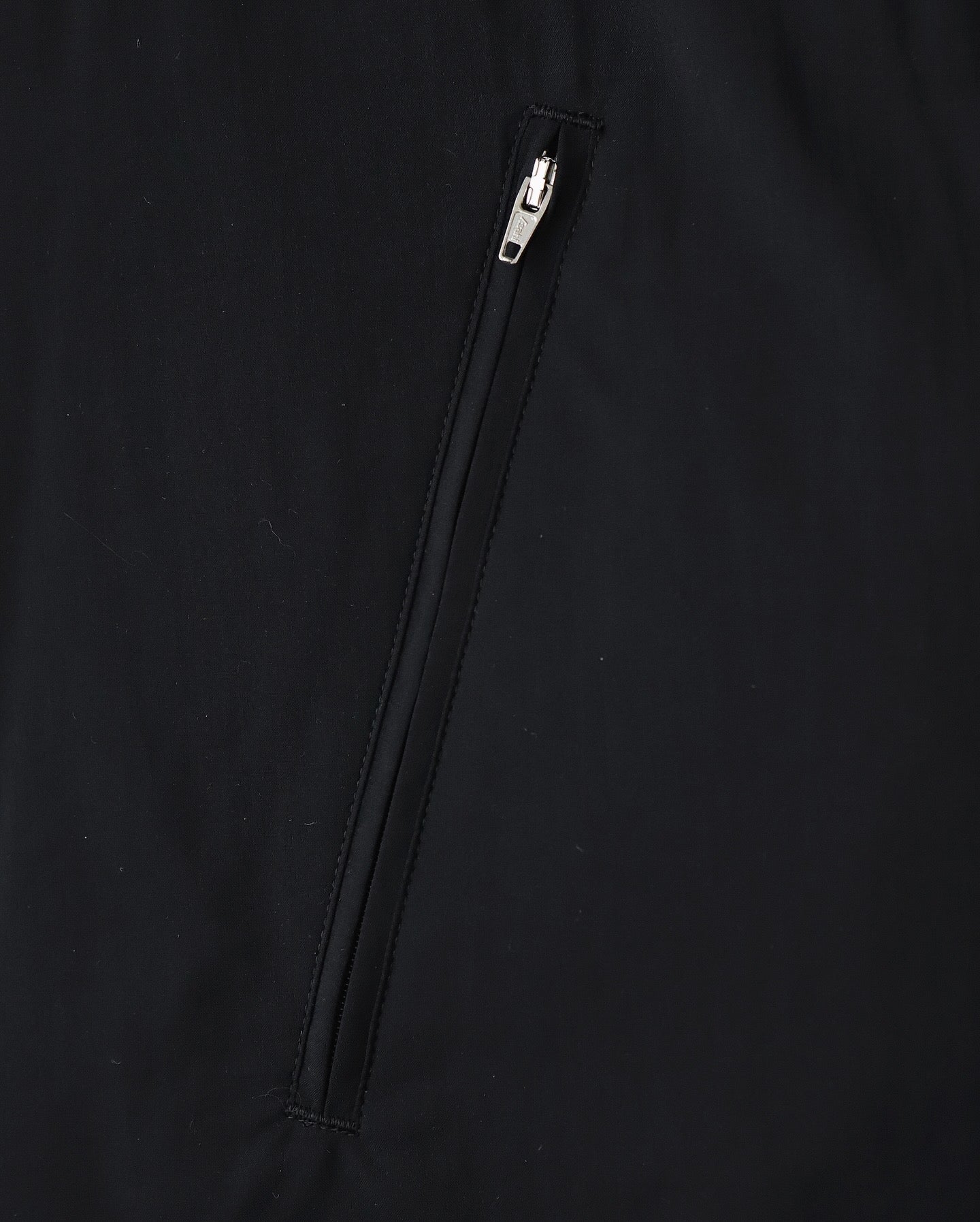 MAT AIRY NYLON WOOL PADDED HARRINGTON JACKET