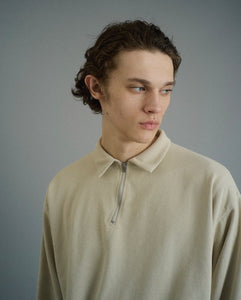 HALF ZIP LONG SLEEVE SHIRT