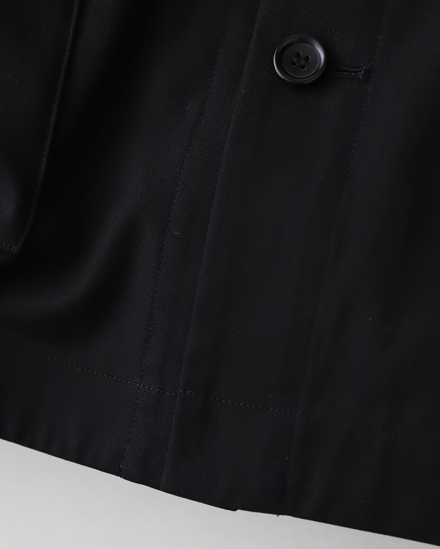 HIGH TWIST GABARDINE COVERALL JACKET