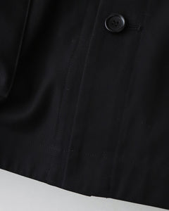 HIGH TWIST GABARDINE COVERALL JACKET