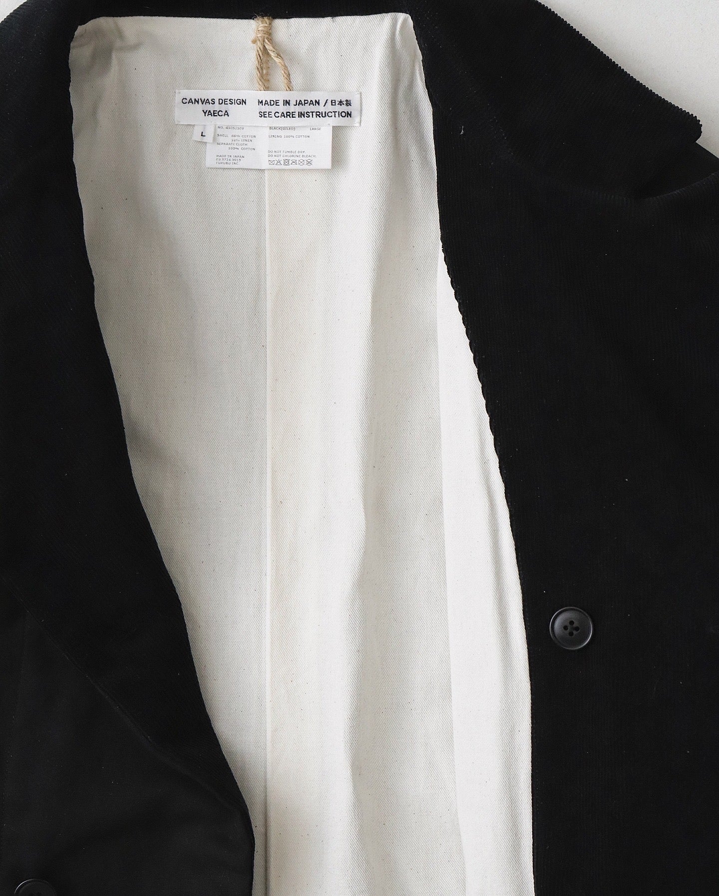 DOUBLE BREASTED JACKET OILED