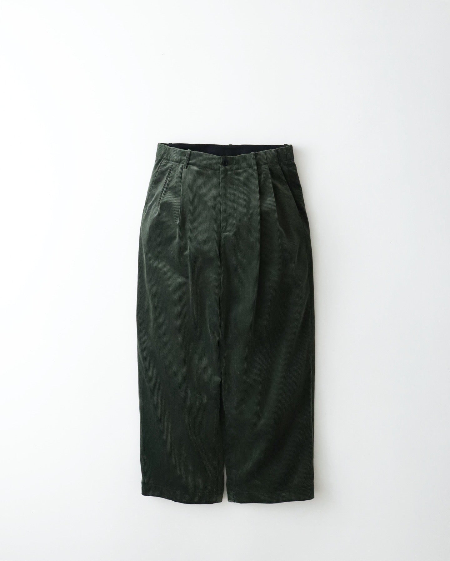 SUVIN CORDUROY WIDE STRAIGHT TROUSERS